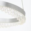 Aurora Suspension Luminaires Brilliant LED Argenté, 1 lumière, Télécommandes