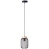 Giada Suspension Luminaires Brilliant Noir, 1 lumière