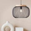 Giada Suspension Luminaires Brilliant Noir, 1 lumière