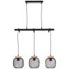 Giada Suspension Luminaires Brilliant Noir, 3 lumières