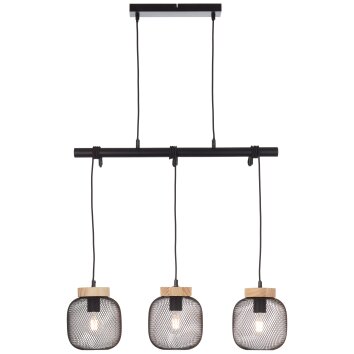 Giada Suspension Luminaires Brilliant Noir, 3 lumières