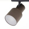 Cadiz Spot de plafond Luminaires Brilliant LED Noir, 3 lumières