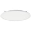 Briston Plafonnier Luminaires Brilliant LED Blanc, 1 lumière, Télécommandes