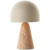 Lampe Champignon  Nalam Lampe à poser Luminaires Brilliant Beige, 1 lumière