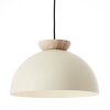 Nalam Suspension Luminaires Brilliant Beige, 1 lumière