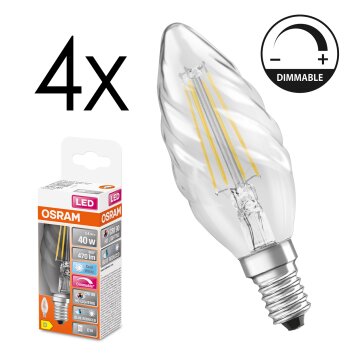 E14 LED 3.4 Watt blanc neutre dimmable 470 Lumen