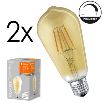 E27 LED 6 Watt blanc chaud dimmable 680 Lumen