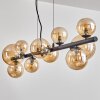 Chehalis Boule lumineuse, Suspension Ambre, 10 lumières