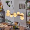 Chehalis Suspension, Boule lumineuse, Suspension Blanc, 8 lumières