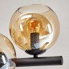 Gastor Plafonnier, Boule lumineuse Ambre, 8 lumières