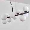 Chehalis Suspension, Boule lumineuse, Suspension Blanc, 10 lumières