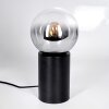 Gastor Boule lumineuse, Lampe de bureau, Lampe à poser Clair, Fumé, 1 lumière