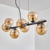 Gastor Suspension, Boule lumineuse, Suspension Ambre, 8 lumières