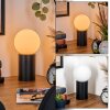 Gastor Boule lumineuse, Lampe de bureau, Lampe à poser Blanc, 1 lumière