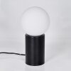 Gastor Boule lumineuse, Lampe de bureau, Lampe à poser Blanc, 1 lumière