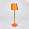 Belece Lampe de table d'extérieur, Lampe à poser LED Orange, 1 lumière