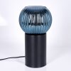 Koyoto Boule lumineuse, Lampe de bureau, Lampe à poser Bleu, 1 lumière