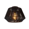 JESSICA Plafonnier Luminaires Lucide Noir, 1 lumière