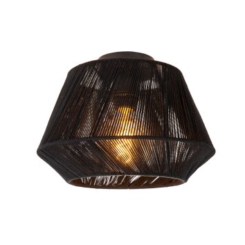 JESSICA Plafonnier Luminaires Lucide Noir, 1 lumière