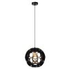 HANNELORE Suspension Luminaires Lucide Noir, 1 lumière