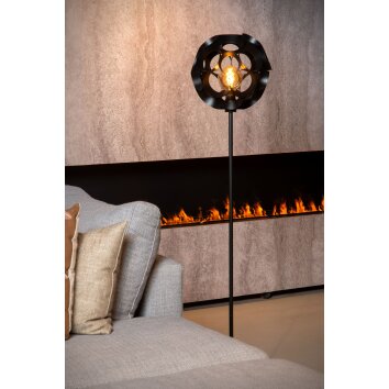 HANNELORE Lampadaire Luminaires Lucide Noir, 1 lumière