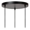 ALMELO Suspension Luminaires Lucide Noir, 3 lumières