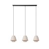 TRIBUTE Suspension Luminaires Lucide Noir, 3 lumières