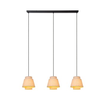 TRIBUTE Suspension Luminaires Lucide Noir, 3 lumières