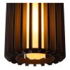 LAMBRES Suspension Luminaires Lucide Noir, 3 lumières