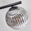 Gastor Plafonnier, Boule lumineuse Clair, Fumé, 5 lumières