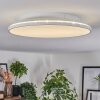 Norea Plafonnier, Spot de plafond LED Blanc, 1 lumière