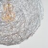 Brona Suspension, Boule lumineuse, Suspension Argenté, 1 lumière