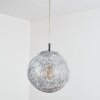 Brona Suspension, Boule lumineuse, Suspension Argenté, 1 lumière