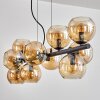 Gastor Suspension, Boule lumineuse, Suspension Ambre, 10 lumières