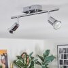 Ilaro Plafonnier, Spot de plafond Chrome, 2 lumières