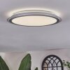 Arima Plafonnier LED Gris, Blanc, 1 lumière