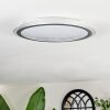 Arima Plafonnier LED Gris, Blanc, 1 lumière