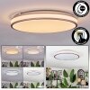 Anora Plafonnier LED Cuivre, Blanc, 1 lumière