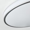 Arima Plafonnier LED Gris, Blanc, 1 lumière