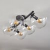 Gastor Plafonnier, Boule lumineuse Clair, 5 lumières