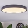 Filor Plafonnier LED Noir, 1 lumière