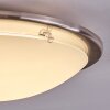 Brena Plafonnier LED Nickel mat, 1 lumière