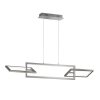 Suspension WOFI MURIEL LED Nickel mat, 1 lumière