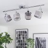 Ailer Plafonnier, Spot de plafond Chrome, 4 lumières