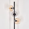 Koyoto Lampadaire Ambre, Clair, Fumé, 3 lumières