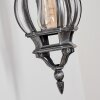 Lentua Lampe murale d´extérieur, Applique murale Noir, Argenté, 1 lumière