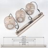 Bystrup Suspension, Suspension Beige, Sable, 3 lumières