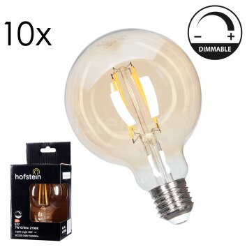 E27 LED 7 Watt blanc chaud dimmable 670 Lumen