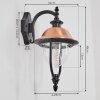 Gascon Lampe murale d´extérieur, Applique murale Cuivre, Noir, 1 lumière