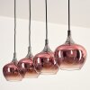 Azurara Suspension, Boule lumineuse, Suspension Noir, 4 lumières